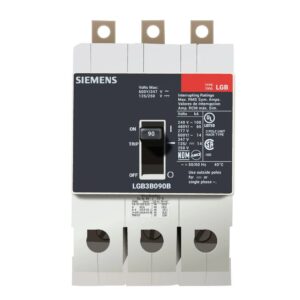 LGB3B090B - Siemens - Molded Case Circuit Breaker Bolt-On - 90 Amp - 3 Pole - 600 Volt