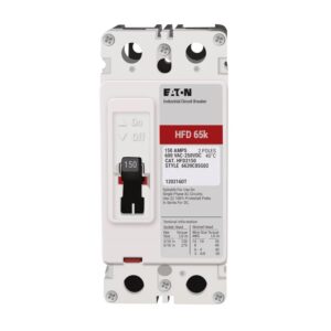 HFD2150 - Eaton - Molded Case Circuit Breaker Bolt-On - 150 Amp - 2 Pole - 600 Volt