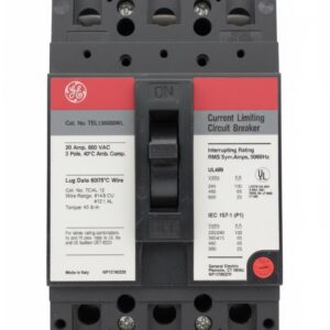 TEL136020WL Circuit Breaker | 600V 20A 3P 65kA@480V Feed-Thru TEL Series
