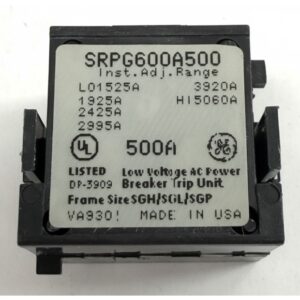 SRPG600A500 - GE - Rating Plug 500 Amp