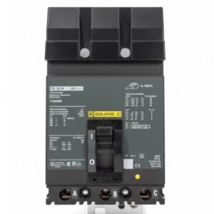 FA36050 - Square D - Molded Case Circuit Breaker I-Line Plug-In - 50 Amp - 3 Pole - 600 Volt