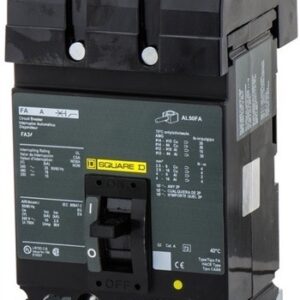 FA36020 - Square D - Molded Case Circuit Breaker I-Line Plug-In - 20 Amp - 3 Pole - 600 Volt